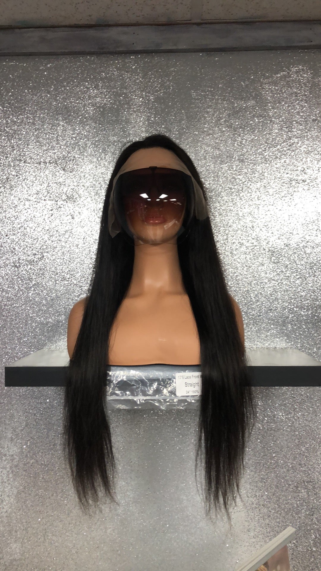 Wig: Straight Frontal Unit 180% Density